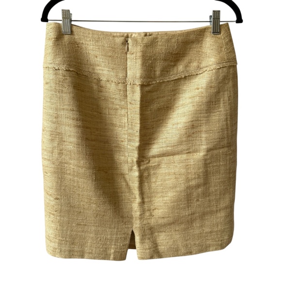 SARA CAMPBELL PENCIL SKIRT SILK CAREER ELEGANT LUXURY CLASSIC TIMELESS OFFICE 6 - Picture 3 of 11